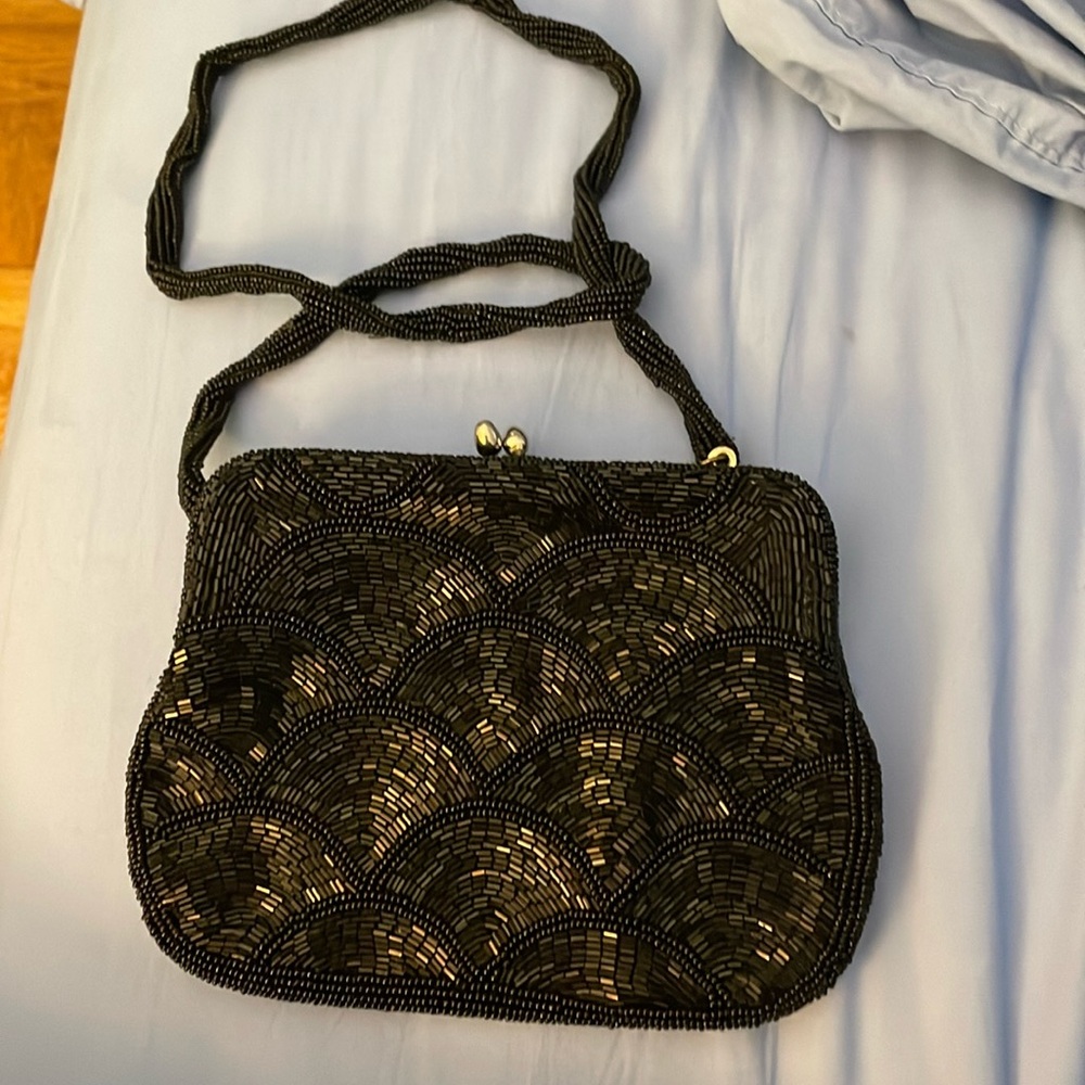Walborg beaded evening bag